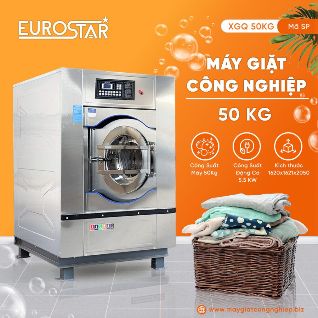 MÁY GIẶT CÔNG NGHIỆP 50KG