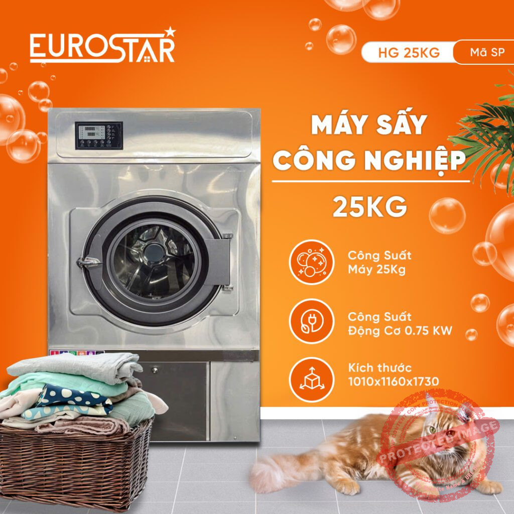 MÁY SẤY CÔNG NGHIỆP 25KG