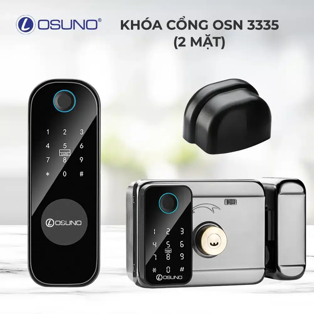 Khóa Cửa Cổng OSN-3335 (02 Mặt)