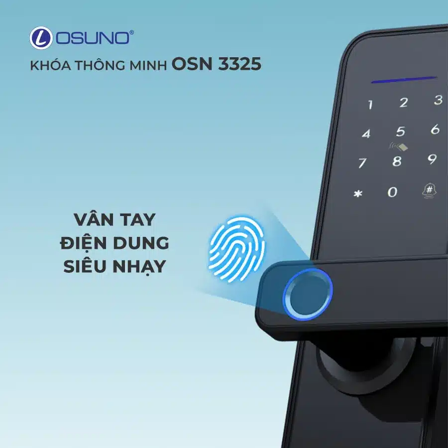 Khóa cửa gỗ OSN-3325
