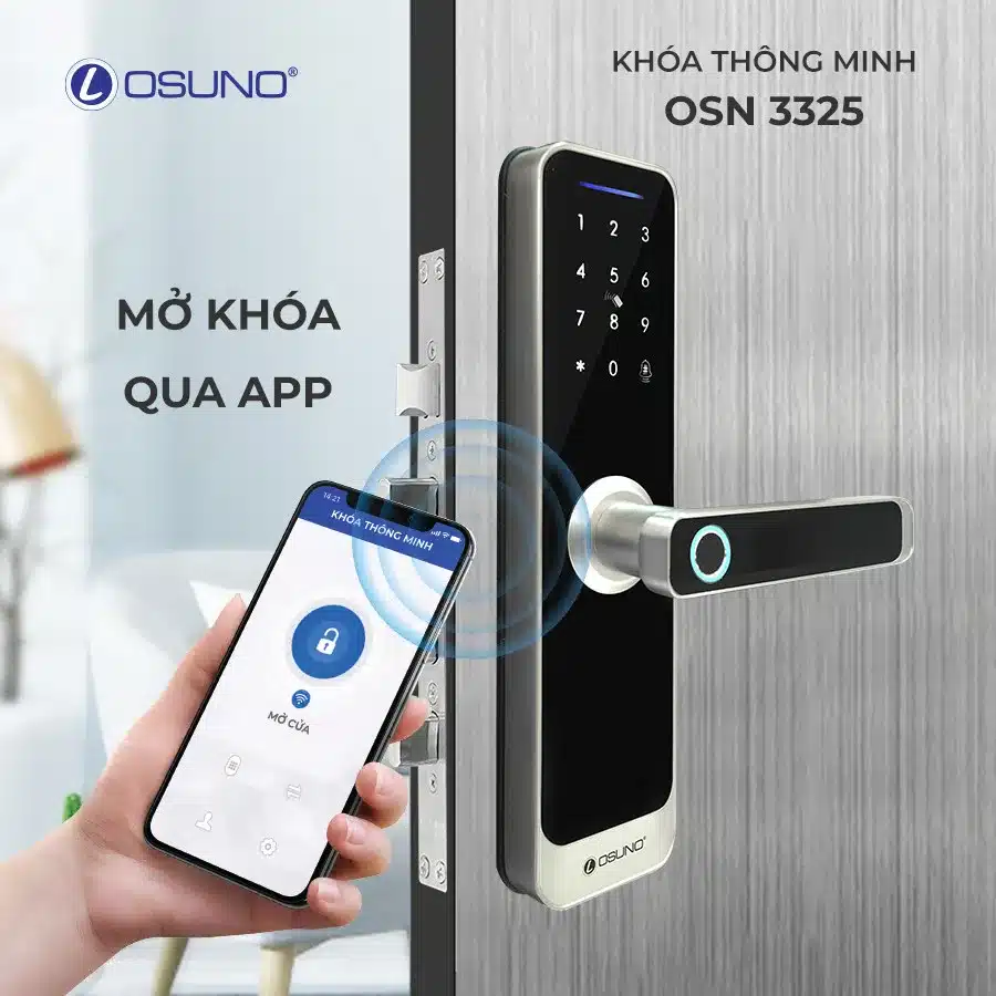 Khóa cửa gỗ OSN-3325