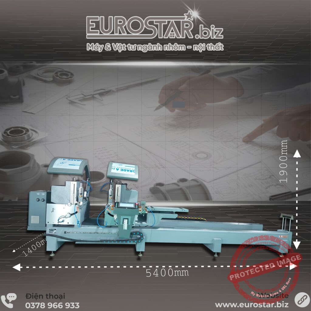Tính Năng Nổi Bật Của Máy Cắt Nhôm 02 Đầu CNC A550