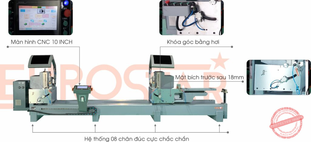 MÁY CẮT NHÔM CNC 550