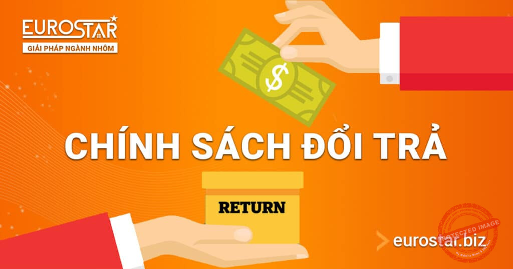 chính sách đổi trả và hoàn tiền của Eurostar