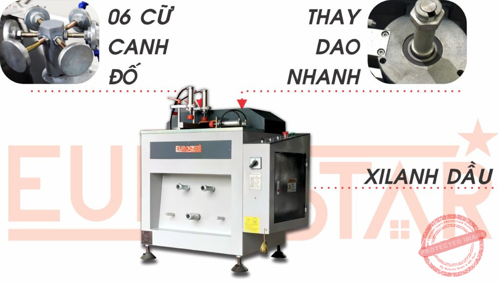 cấu tạo máy phay đố thay dao nhanh