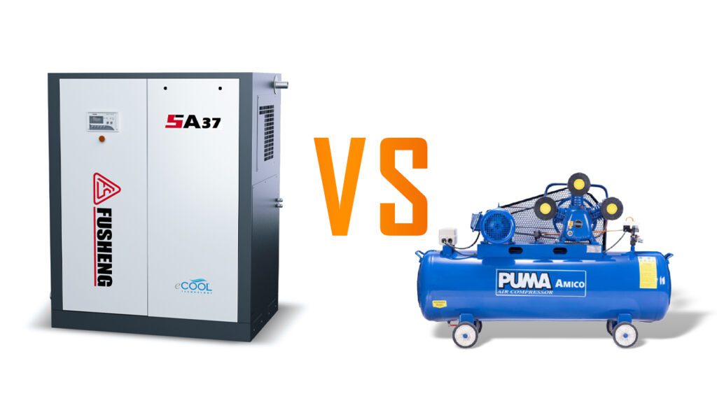 Máy nén khí cách tính công suất phù hợp cho máy cắt nhôm