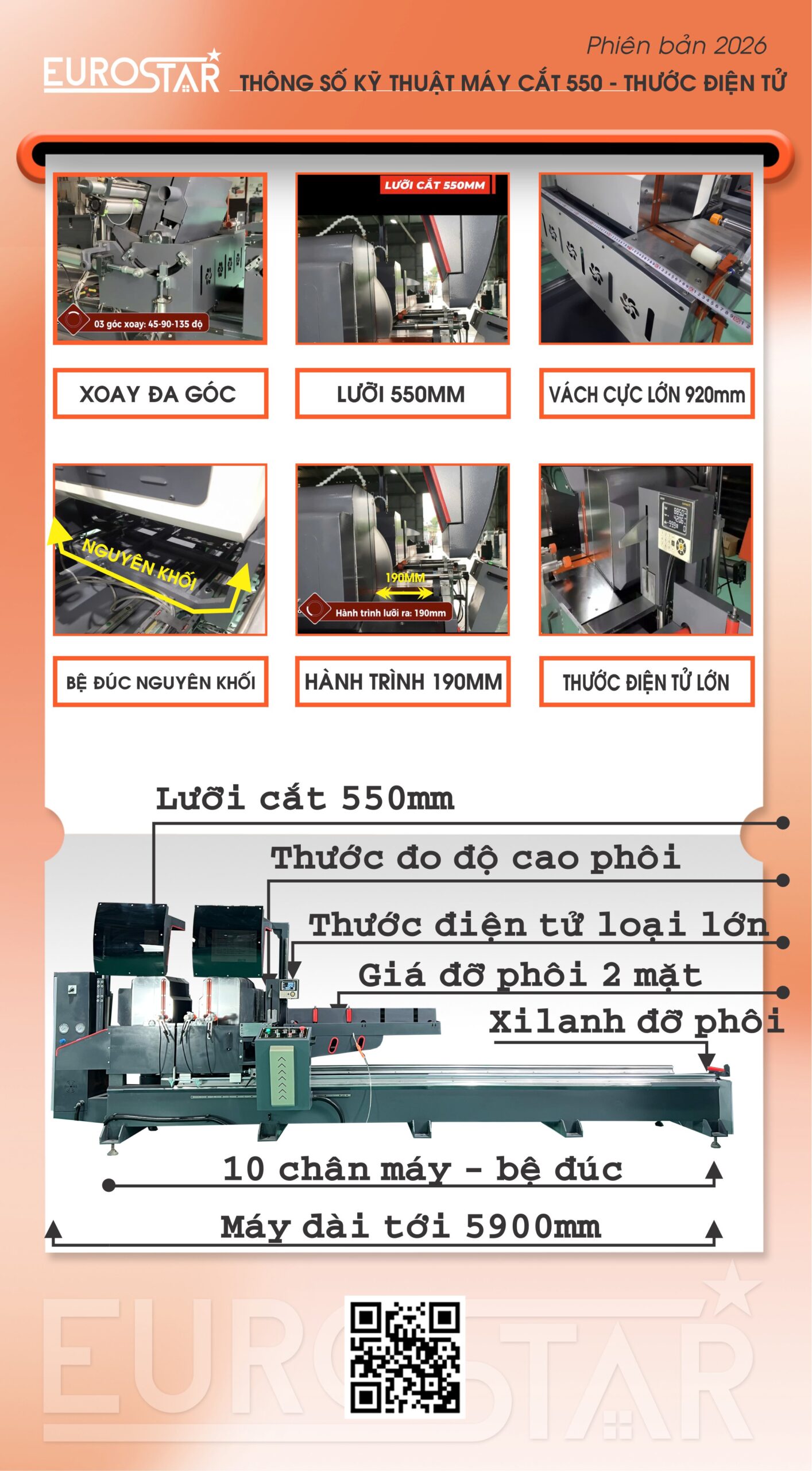 Máy cắt nhôm 2 đầu