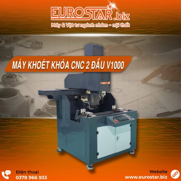 Máy Phay Khóa CNC V1000