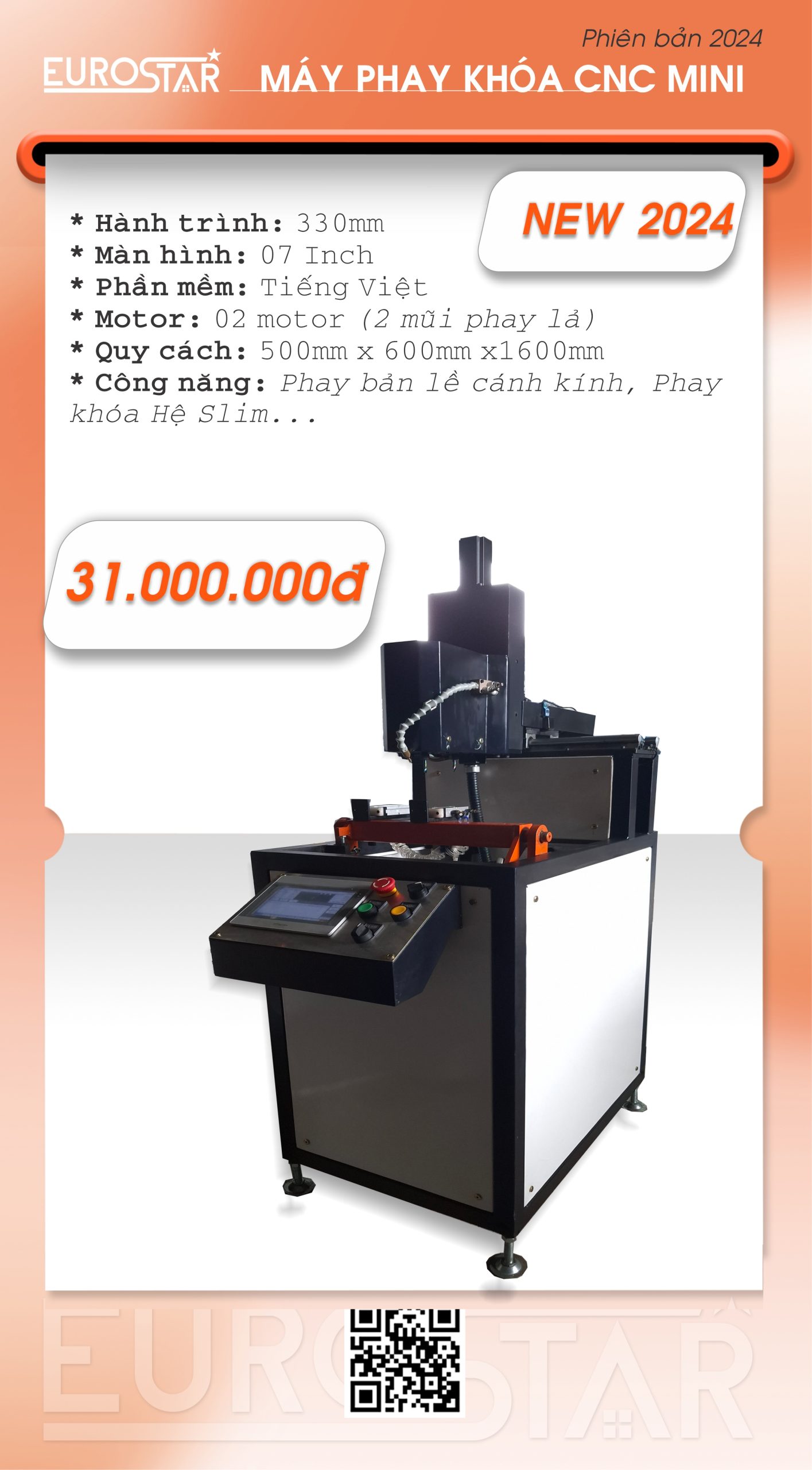 Máy Phay Bản Lề CNC