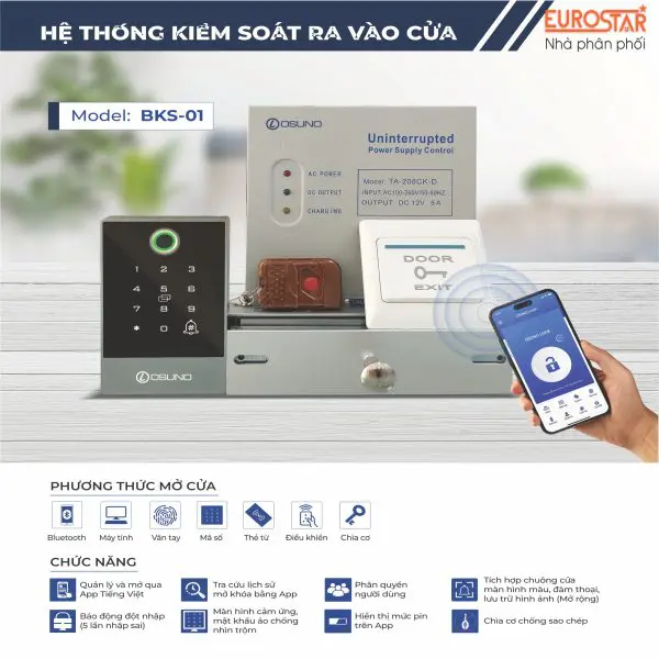 Khóa Kiểm Soát BKS-01