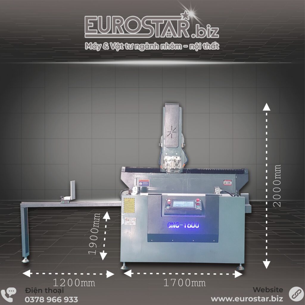 Máy Khoét Khóa CNC K1600