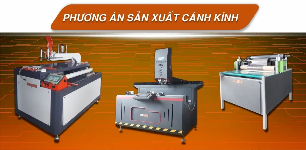 sản xuất cánh kính